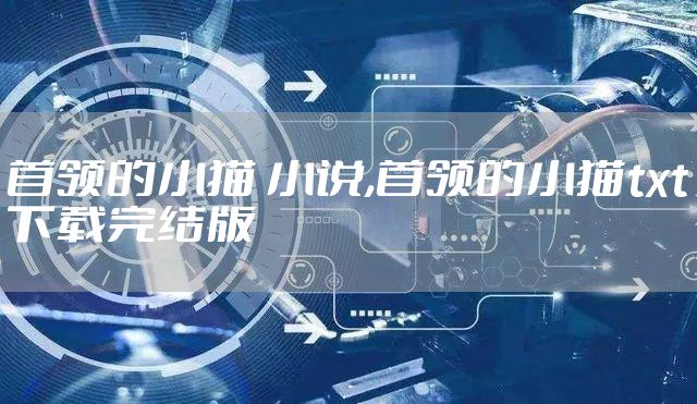 首领的小猫 小说,首领的小猫txt下载完结版