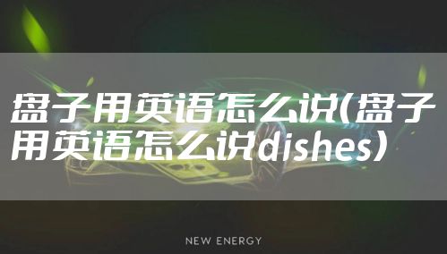 盘子用英语怎么说（盘子用英语怎么说dishes）