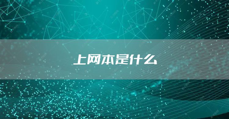 上网本是什么