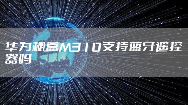 华为秘盒M310支持蓝牙遥控器吗