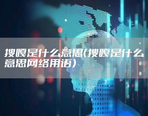 搜嘎是什么意思（搜嘎是什么意思网络用语）