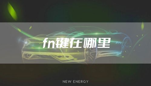 fn键在哪里