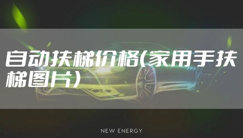 自动扶梯价格（家用手扶梯图片）