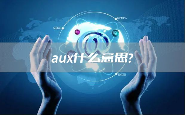 aux什么意思？