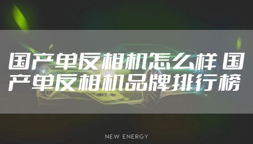 国产单反相机怎么样 国产单反相机品牌排行榜
