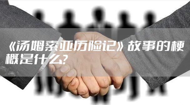 《汤姆索亚历险记》故事的梗概是什么？