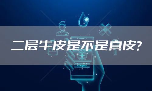 二层牛皮是不是真皮?