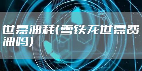 世嘉油耗（雪铁龙世嘉费油吗）