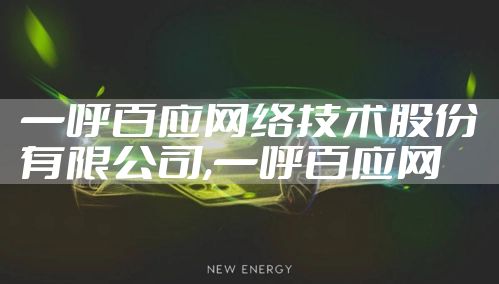 一呼百应网络技术股份有限公司,一呼百应网