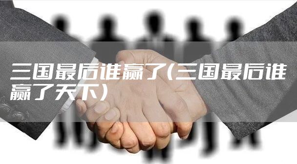 三国最后谁赢了（三国最后谁赢了天下）