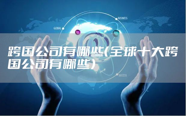 跨国公司有哪些（全球十大跨国公司有哪些）