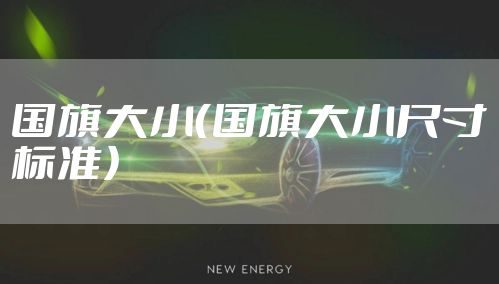 国旗大小（国旗大小尺寸标准）