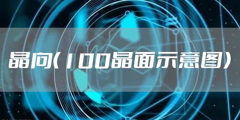 晶向(100晶面示意图)