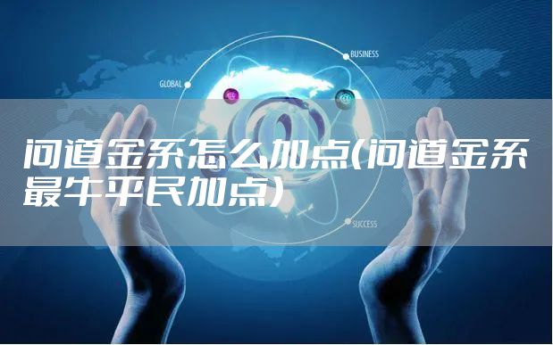 问道金系怎么加点（问道金系最牛平民加点）