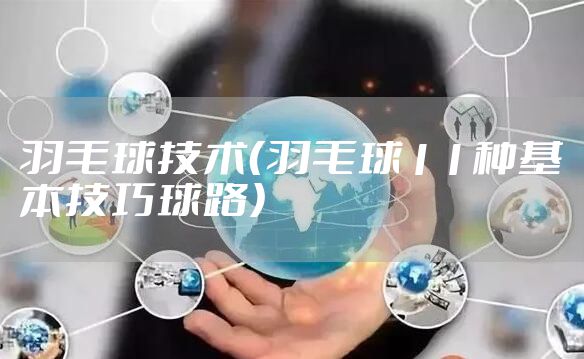 羽毛球技术（羽毛球11种基本技巧球路）