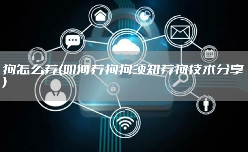 狗怎么养(如何养狗狗须知养狗技术分享)