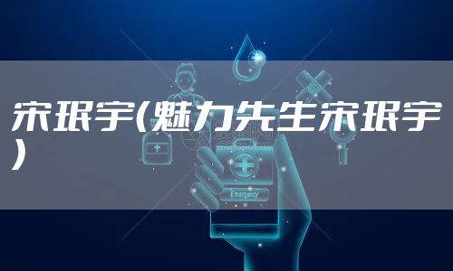 宋珉宇（魅力先生宋珉宇）