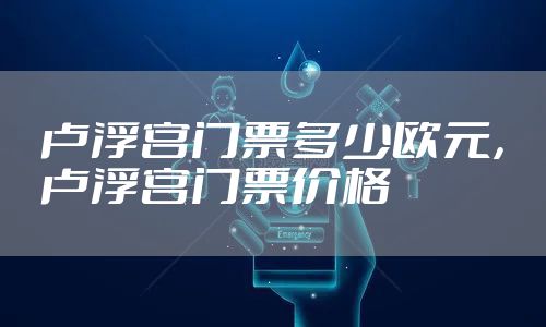 卢浮宫门票多少欧元，卢浮宫门票价格