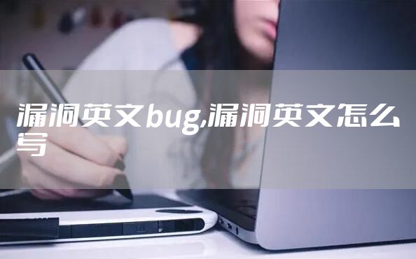 漏洞英文bug,漏洞英文怎么写