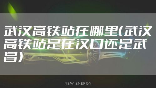 武汉高铁站在哪里（武汉高铁站是在汉口还是武昌）