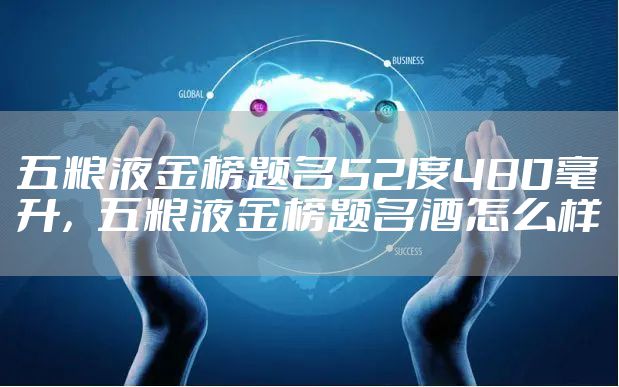 五粮液金榜题名52度480毫升,五粮液金榜题名酒怎么样