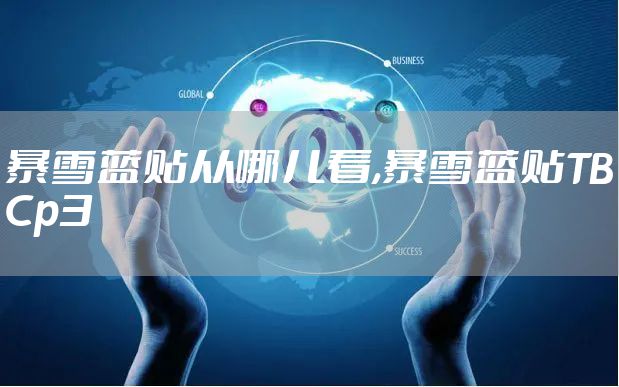 暴雪蓝贴从哪儿看,暴雪蓝贴TBCp3