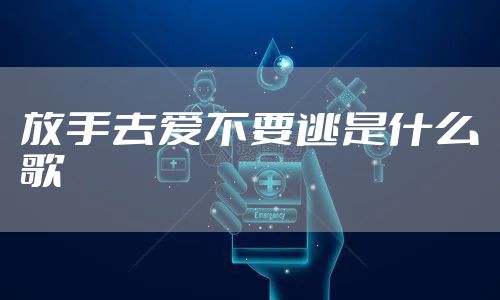 放手去爱不要逃是什么歌