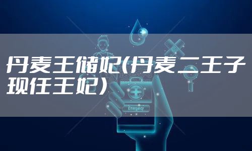 丹麦王储妃（丹麦二王子现任王妃）