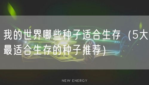 我的世界哪些种子适合生存(5大最适合生存的种子推荐)