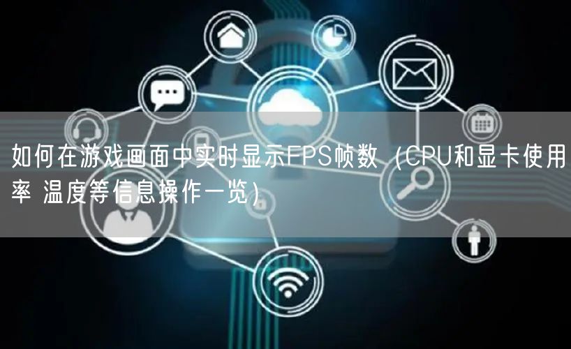 如何在游戏画面中实时显示FPS帧数(CPU和显卡使用率 温度等信息操作一览)