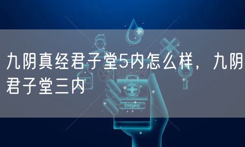 九阴真经君子堂5内怎么样，九阴君子堂三内