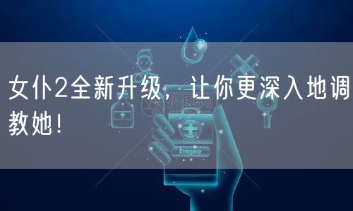 女仆2全新升级，让你更深入地调教她！