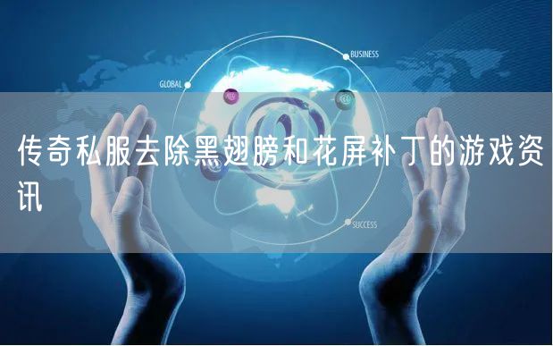 传奇私服去除黑翅膀和花屏补丁的游戏资讯