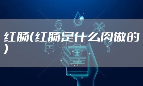 红肠(红肠是什么肉做的)