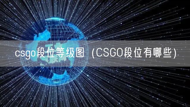 csgo段位等级图（CSGO段位有哪些）