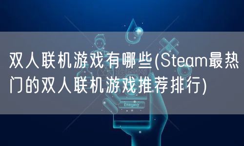 双人联机游戏有哪些(Steam最热门的双人联机游戏推荐排行)