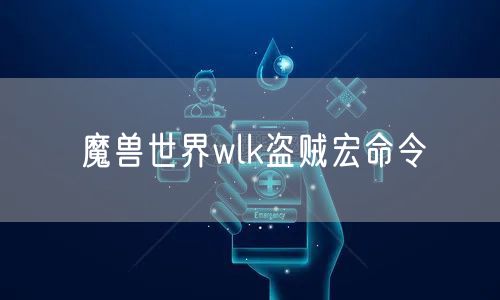 魔兽世界wlk盗贼宏命令