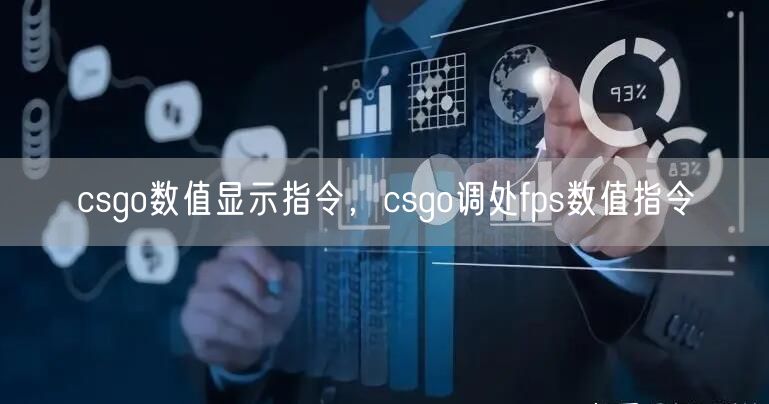 csgo数值显示指令，csgo调处fps数值指令