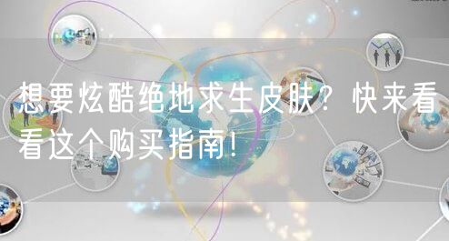 想要炫酷绝地求生皮肤?快来看看这个购买指南!