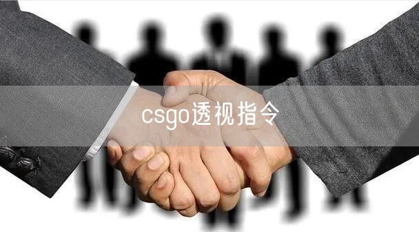 csgo透视指令
