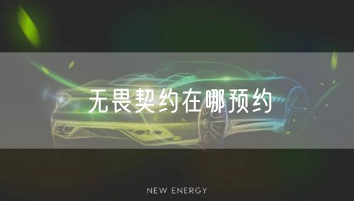 无畏契约在哪预约