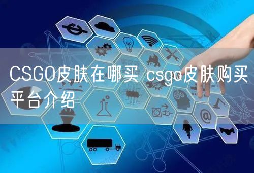 CSGO皮肤在哪买 csgo皮肤购买平台介绍