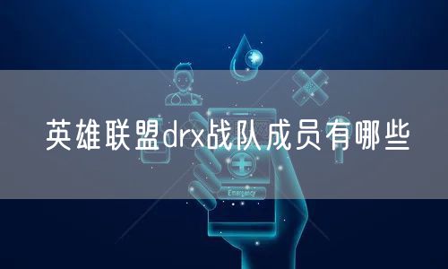 英雄联盟drx战队成员有哪些