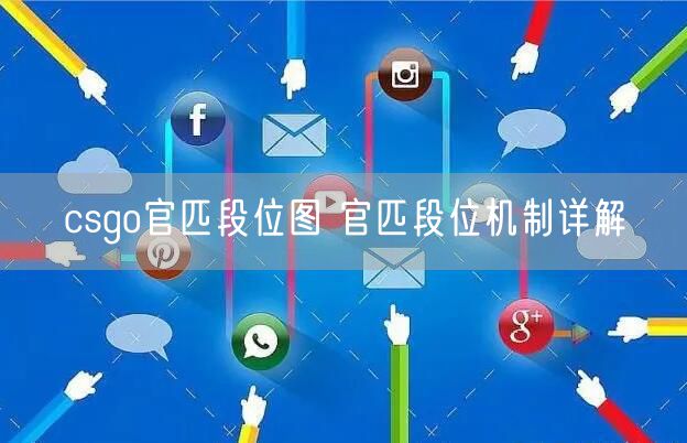 csgo官匹段位图 官匹段位机制详解