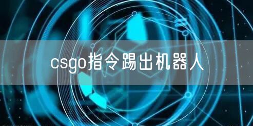 csgo指令踢出机器人