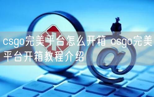 csgo完美平台怎么开箱 csgo完美平台开箱教程介绍