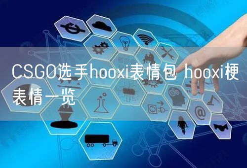 CSGO选手hooxi表情包 hooxi梗表情一览