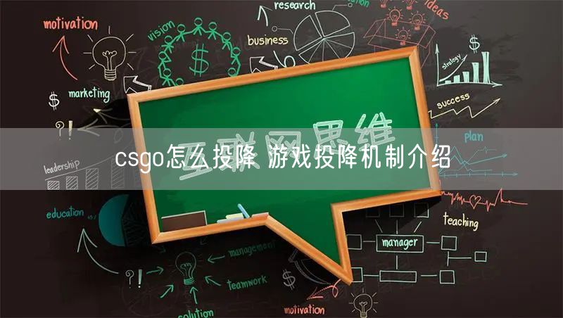 csgo怎么投降 游戏投降机制介绍
