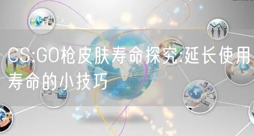 CS:GO枪皮肤寿命探究:延长使用寿命的小技巧