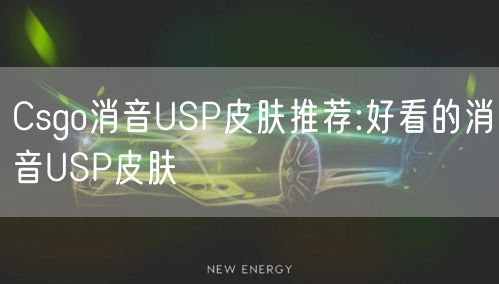 Csgo消音USP皮肤推荐:好看的消音USP皮肤
